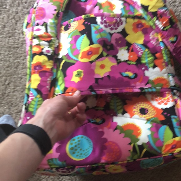 Vera Bradley floral print back pack